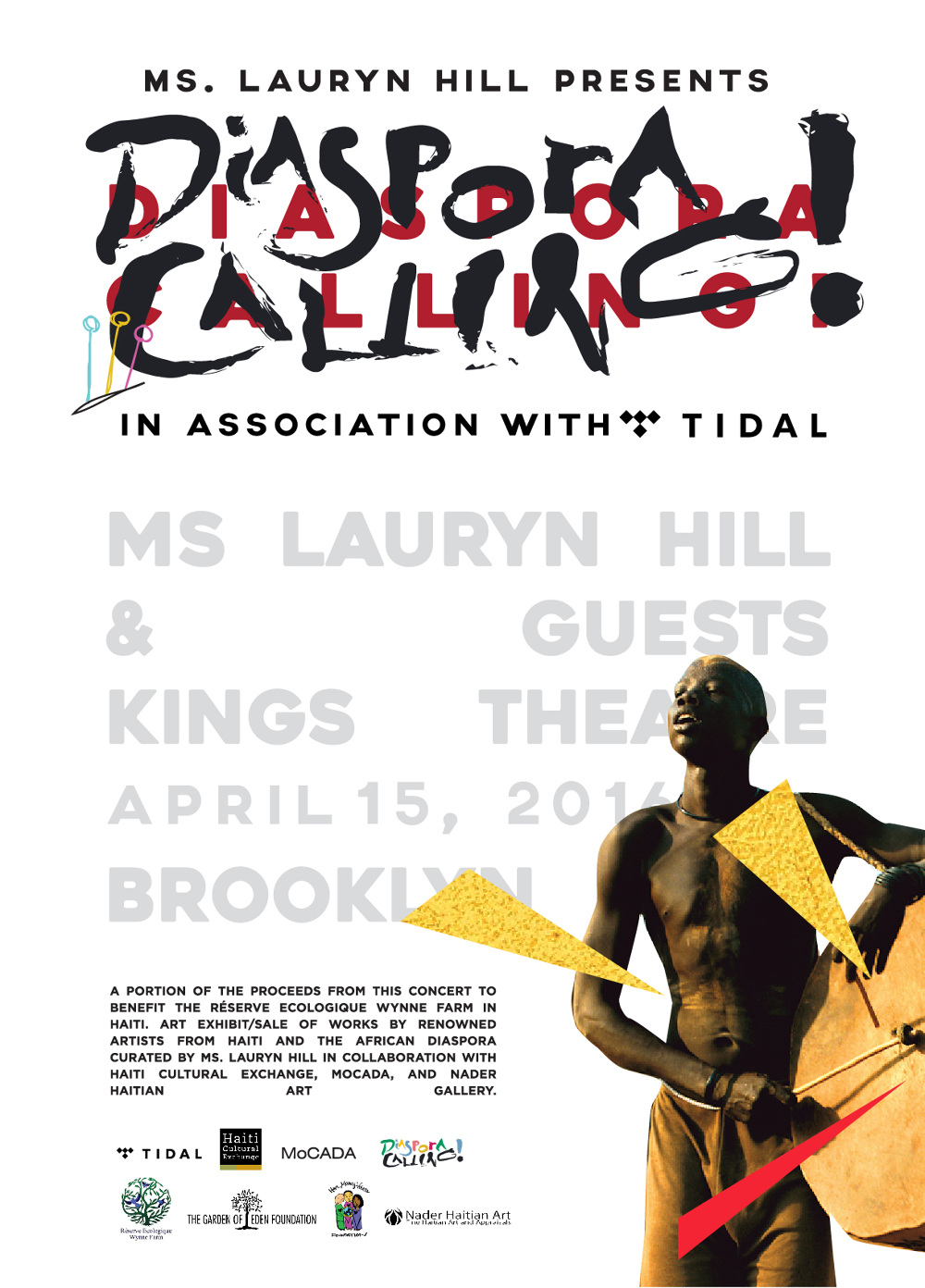 Diaspora Calling! King's Theatre key art